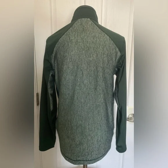 Green Bay Packers Antigua 1/4 Zip-Up Pullover Jacket men’s Size S women’s sizeM - Picture 4 of 9
